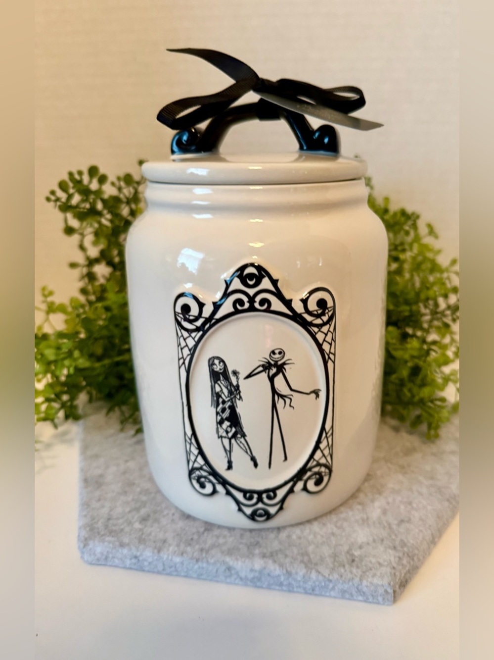 Rae Dunn NIGHTMARE BEFORE
CHRISTMAS Canister